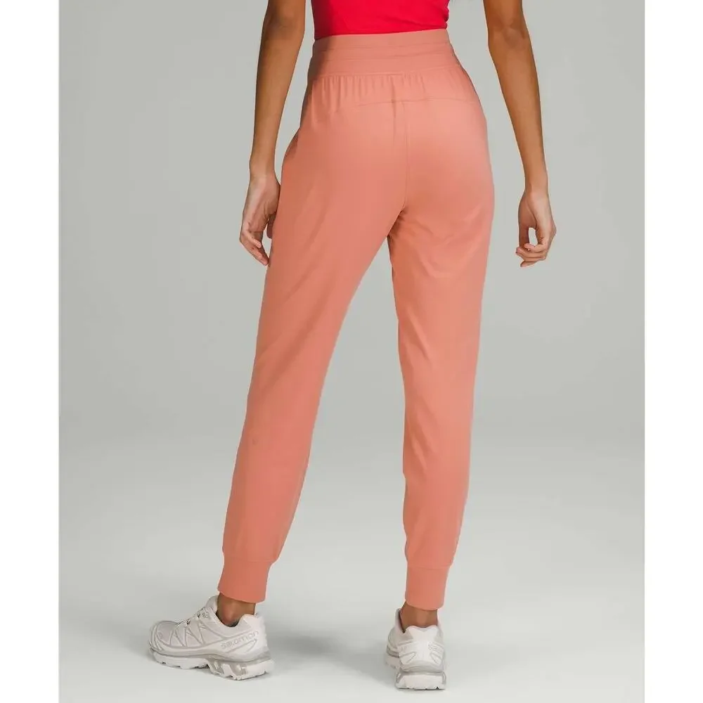 Lululemon Ready to Rulu High Rise Jogger Size 10 Pink Savannah Pilates Yoga Gym